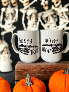 Trick/Treat Couple Mugs