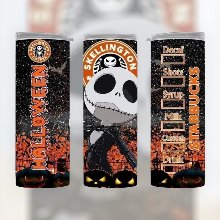 Jack Skellington Starbucks 20oz Tumbler