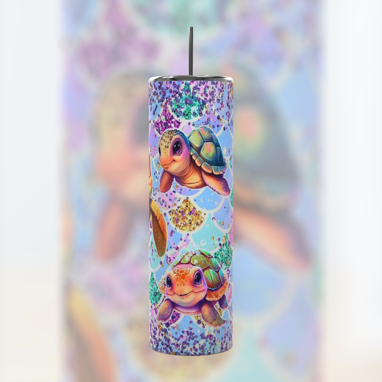 Sea Turtle Pastel 20oz Tumbler