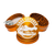 Croc Crusher 2.5in 4 Piece Grinder Orange