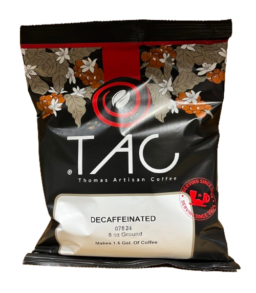 TAC - Decaf (20/8 oz ground)