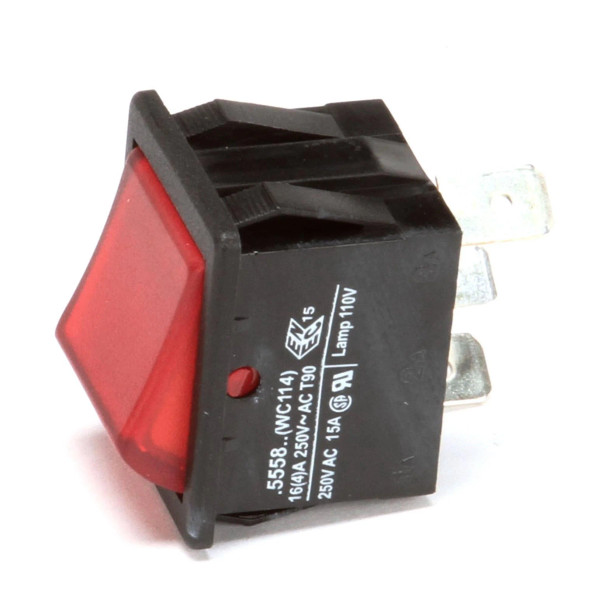 Switch, Rocker (Red) 120v Wilbur Curtis