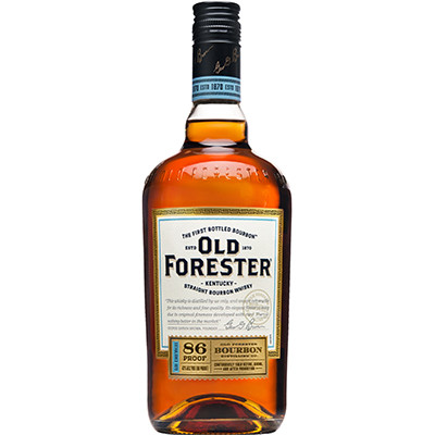 Old Forester Kentucky Straight Bourbon Whiskey Classic 86 Proof