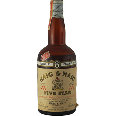 HAIG&HAIG FIVE STAR ヘイグヘイグファイブスター古酒ウイスキー Haig & Haig 