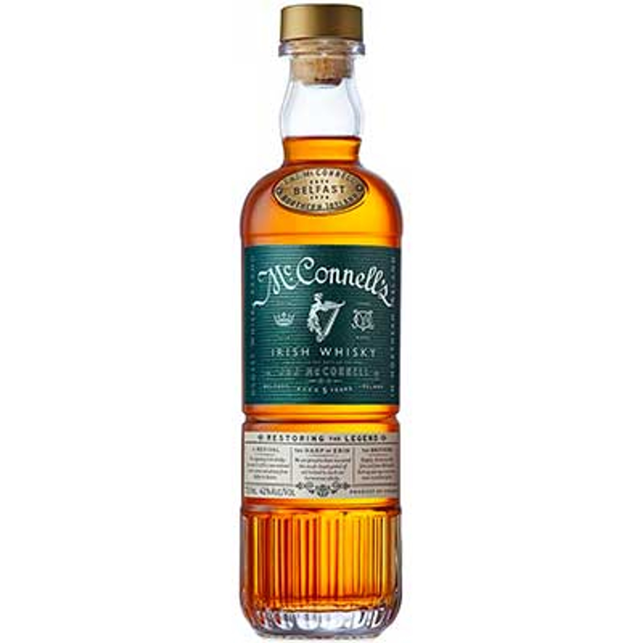 J & J McConnell, McConnell's 5 Years Old Irish Whisky 42%