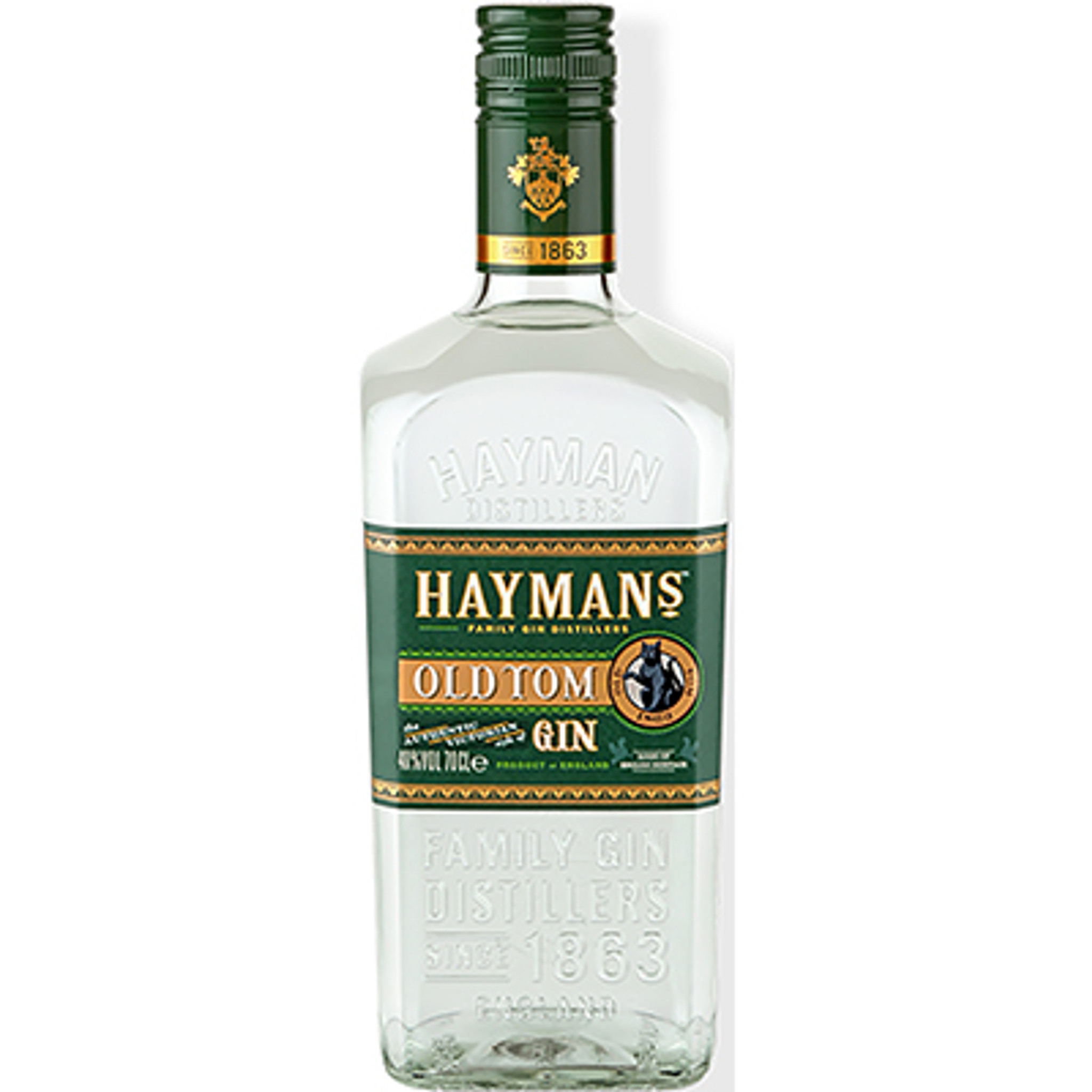 Haymans Family Gin Distillers Old Gin Haymans Tom