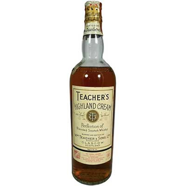 Teacher's Highland Cream Blended Scotch Whisky - House of Glunz
