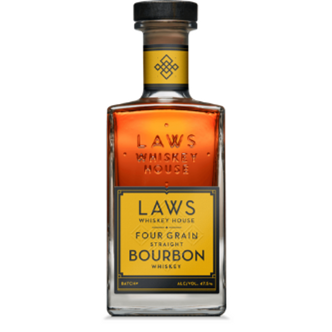 Laws Whiskey House Four Grain Straight Bourbon Whiskey
