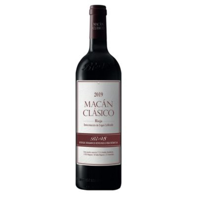 Bodegas Benjamin de Rothschild & Vega Sicilia "Macan Clasico" Rioja (2019)