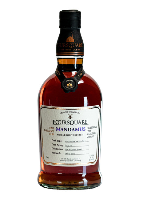 Foursquare "Mandamus" Mark XXIX 16 Years Old, Single Blended Rum, Barbados (2025 release)
