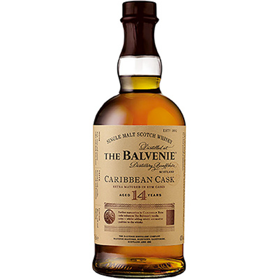 The Balvenie Caribbean Rum Cask 14 Years Single Malt Scotch Whisky 