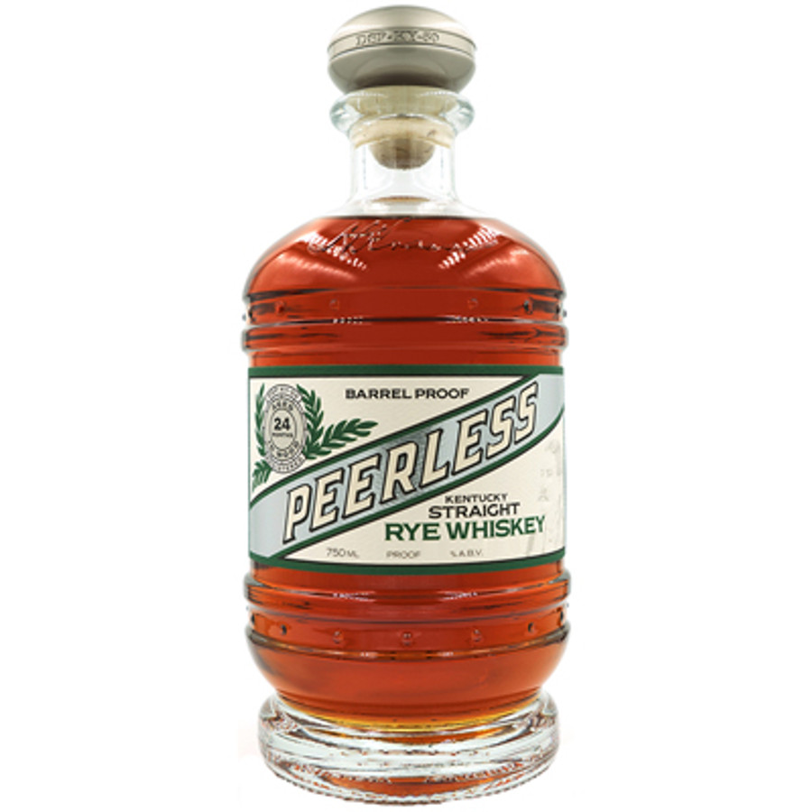 Peerless Kentucky Straight Rye Whiskey Barrel Proof 24 Months Old 