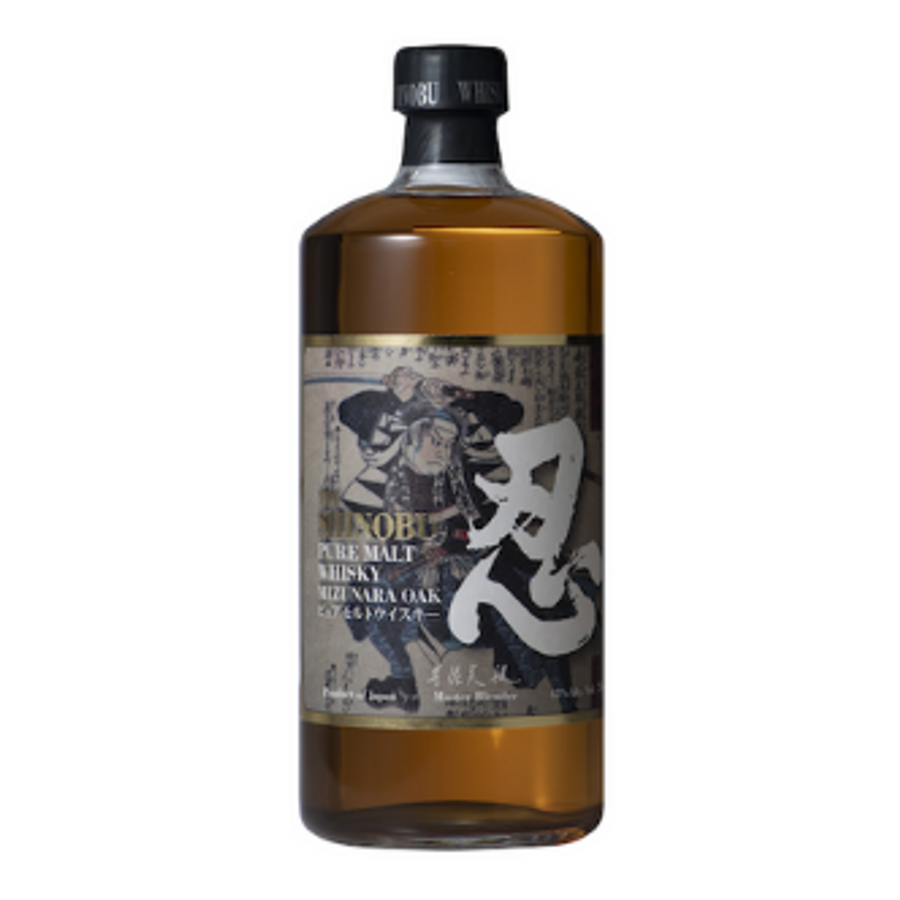 Shinobu Distillery, Pure Malt Whisky, Mizunara Oak 