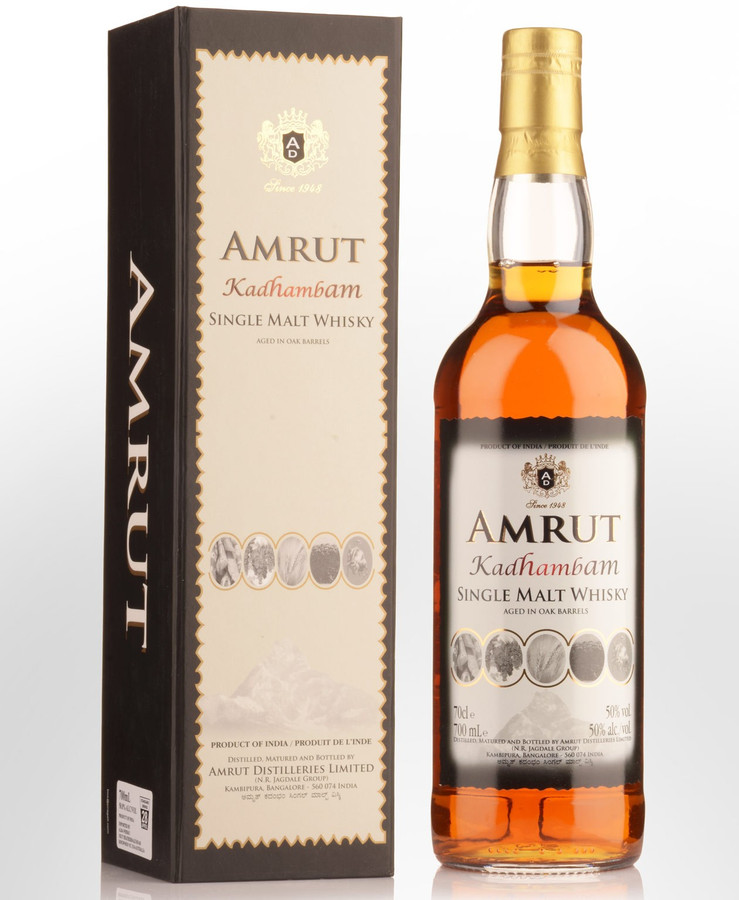 Amrut Kadhambam Single Malt Whisky, 50%