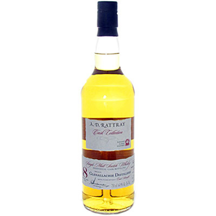 A.D. Rattray Bottling, Glenallachie 8 Years Old Cask Strength Distilled 2007 Bottled 2016, 64.9%