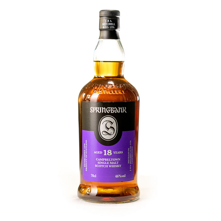 Springbank 18 Years Old Single Malt Scotch, Campbeltown, Scotland