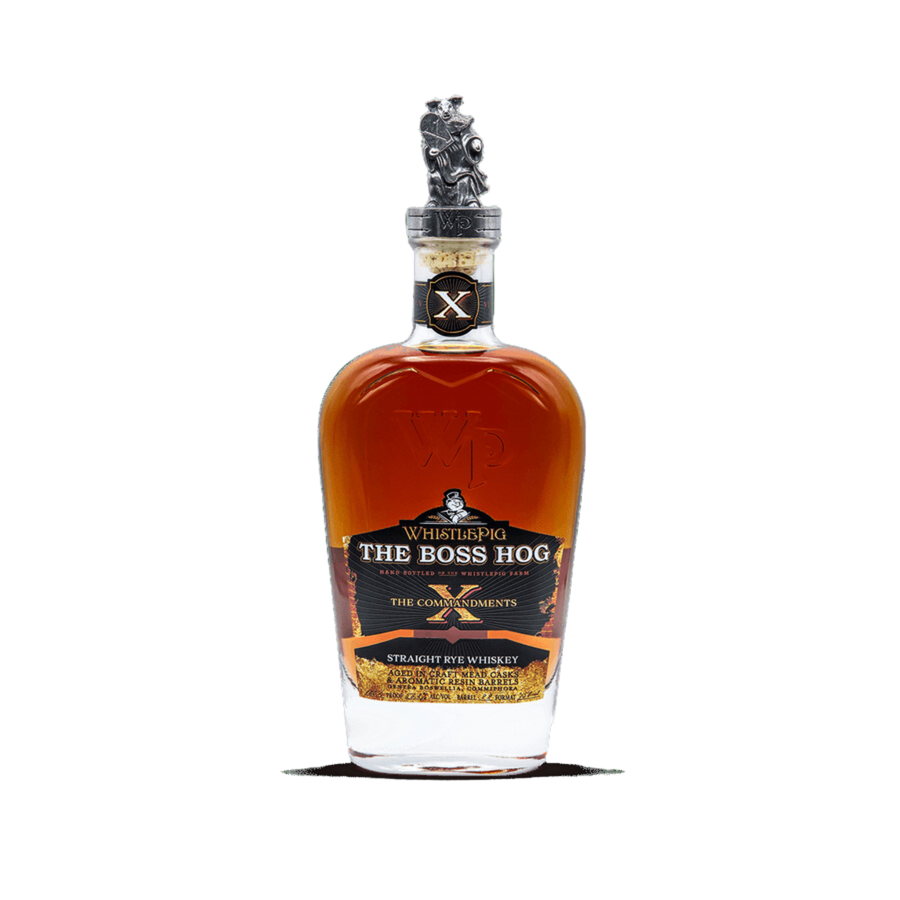  Whistlepig Straight Rye Whiskey The Boss Hog Edition X: The Commandments