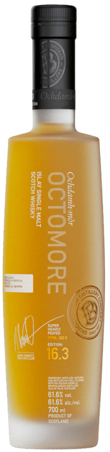 Bruichladdich 5 Years Old, Octomore 16.3