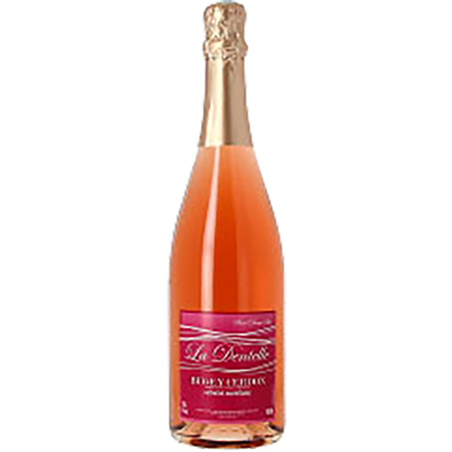 La Dentelle Bugey Cerdon Methode Ancestrale Rose Demi-Sec