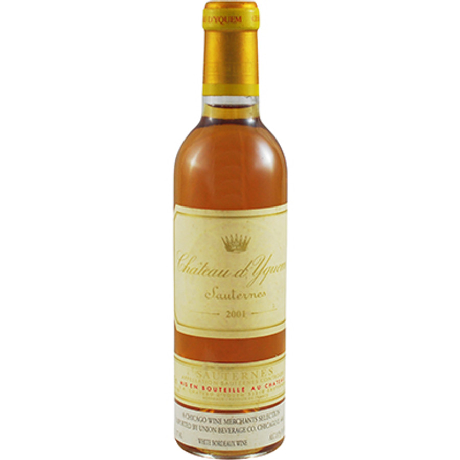 Chateau d'Yquem Lur-Saluces Sauternes 375ml (2001) 