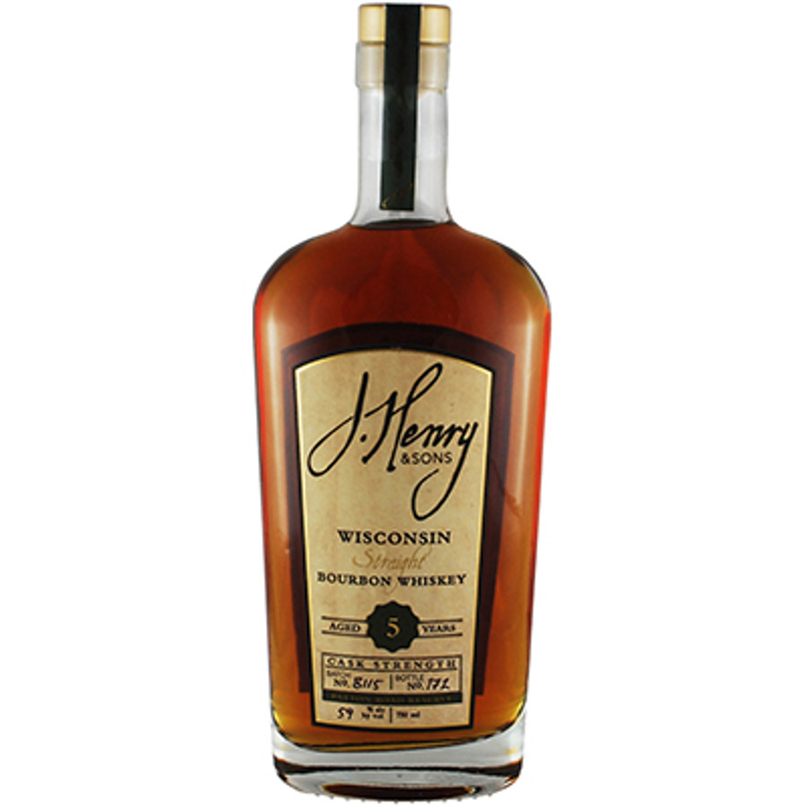 J. Henry & Sons 5 Year Bourbon Cask Strength 118 Proof