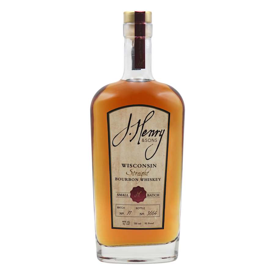 J. Henry & Sons Small Batch Bourbon 92 Proof