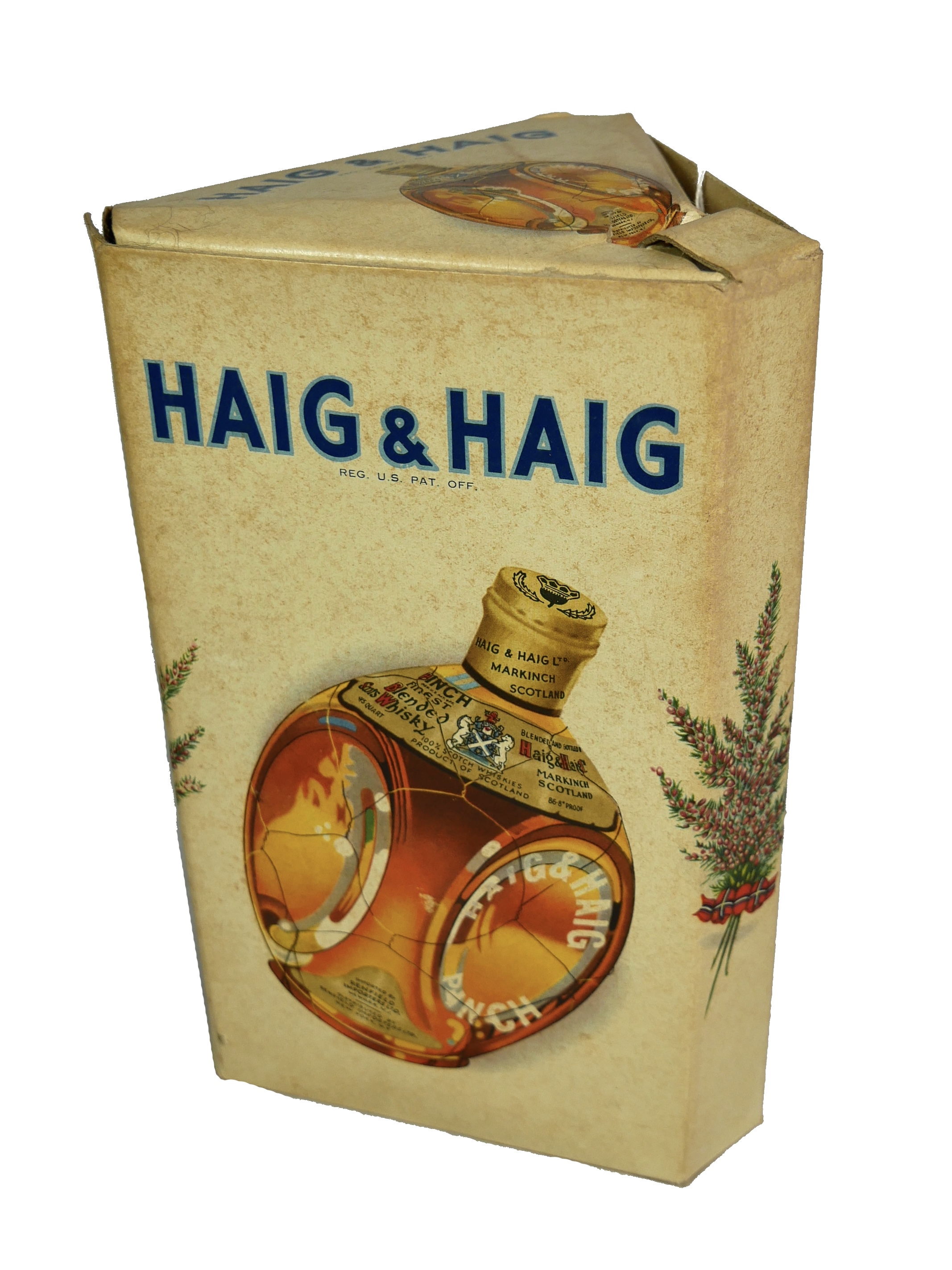 Haig & Haig Pinch Finest Blended Scots Whisky (1950s)