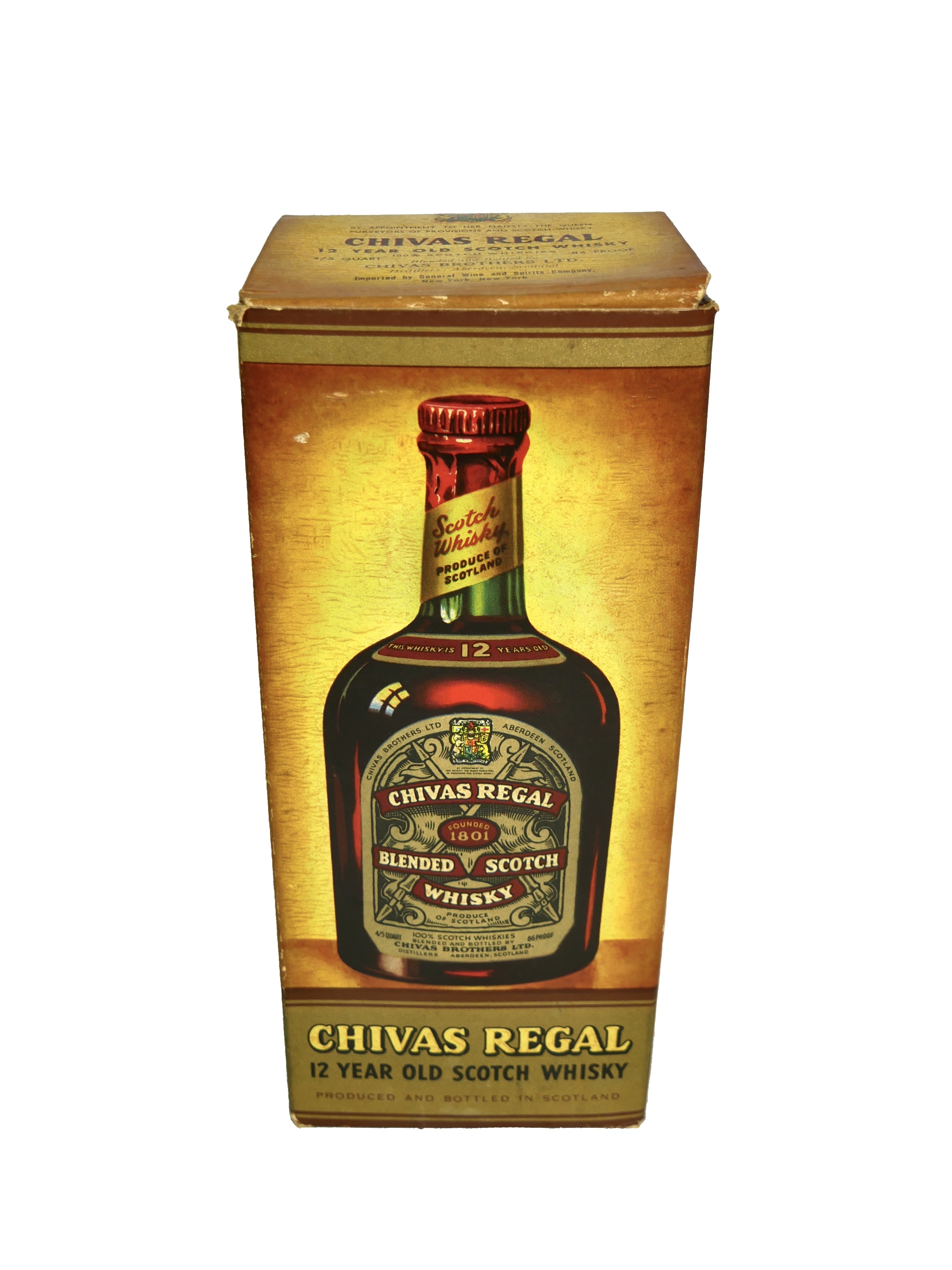 Chivas Regal 12 Years Old Blended Scotch Whisky (Boxed