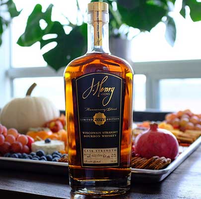 J. Henry & Sons Anniversary Blend Wisconsin Straight Bourbon
