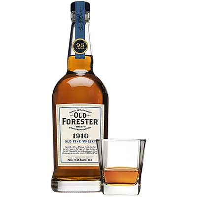 ウイスキー OLD FORESTER Straight Bourbon Whisky Old Forester Kentucky Straight Bourbon Whisky - Bottled 1990