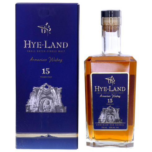 ウイスキー WHISKY LAND ORIGINAL BLENDED WHISKY Hye-Land 15 Years Old Armenian Whiskey - The House of Glunz