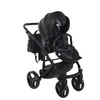 Junama S-Class Black pram, pushchair and changing bag