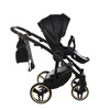 Junama S-Class Black pram, pushchair and changing bag