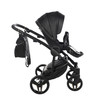 Junama S-Class Black pram, pushchair and changing bag