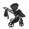 Junama S-Class Black pram, pushchair and changing bag