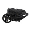 Junama S-Class Black pram, pushchair folded chassis