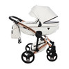 Junama S-Class White Pram, Carrycot