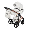 Junama S-Class White Pram, Carrycot