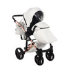 Junama S-Class White pram, pushchair and changing bag