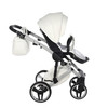 Fluo Individual Satin White Silver 2in1