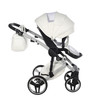 Fluo Individual Satin White Silver 2in1