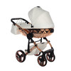 Fluo Individual Mirror White Rose Gold 2in1