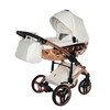 Fluo Individual Mirror White Rose Gold 2in1