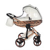 Fluo Individual Mirror White Rose Gold 2in1