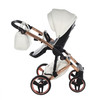 Fluo Individual Mirror White Rose Gold 2in1