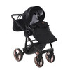 Fluo Individual Satin Black Rose Gold 2in1