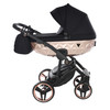 Fluo Individual Satin Black Rose Gold 2in1