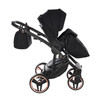 Fluo Individual Satin Black Rose Gold 2in1