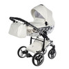 Fluo Individual Mirror White Silver 2in1