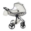 Fluo Individual Mirror White Silver 2in1